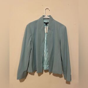 Louben Wool & Cashmere Blue Jacket